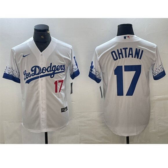 Mens Youths Kids Womens Shohei Ohtani White Stitched Jersey City